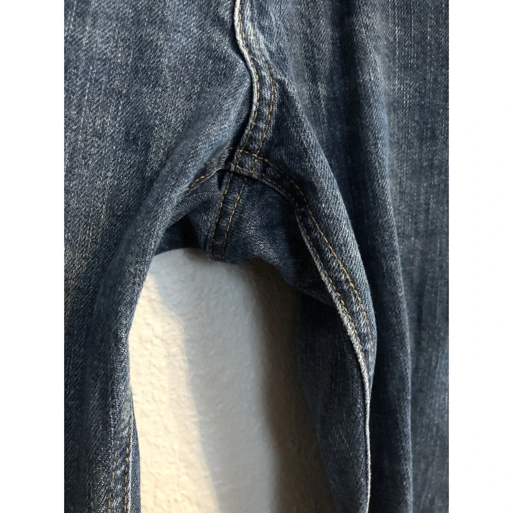 Carhartt Womens Jeans 6x32 Blue Relaxed Fit Medium Wash Denim Carpenter Workwear